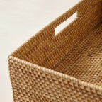 Cesta de Rattan c/ Alça Embutida