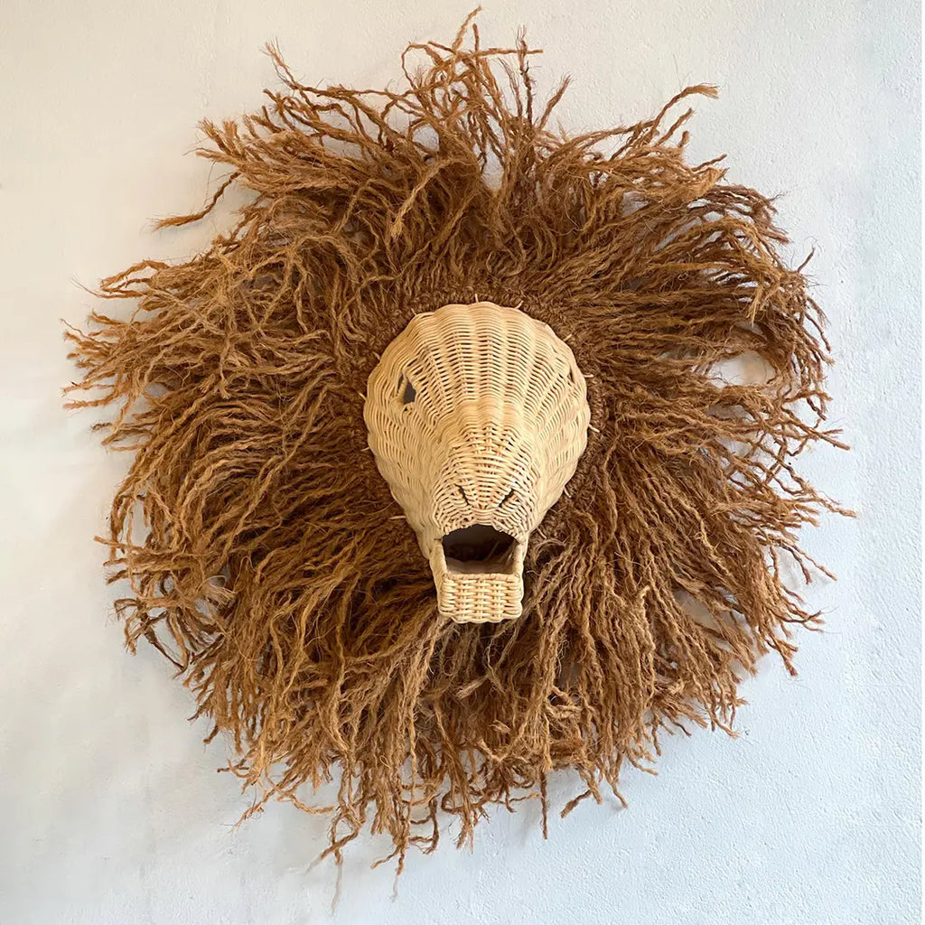 Cabeça em Rattan Singa