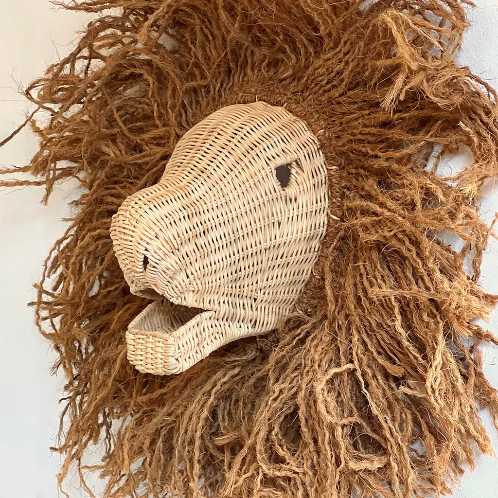 Cabeça em Rattan Singa