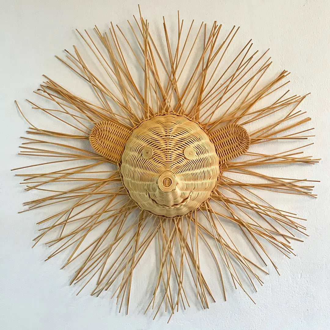 Cabeça em Rattan Landak