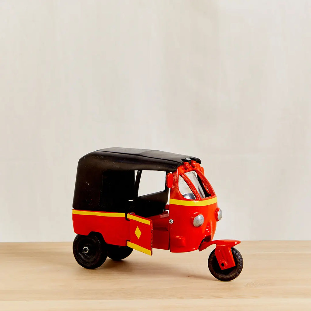Miniatura Tuktuk em Ferro