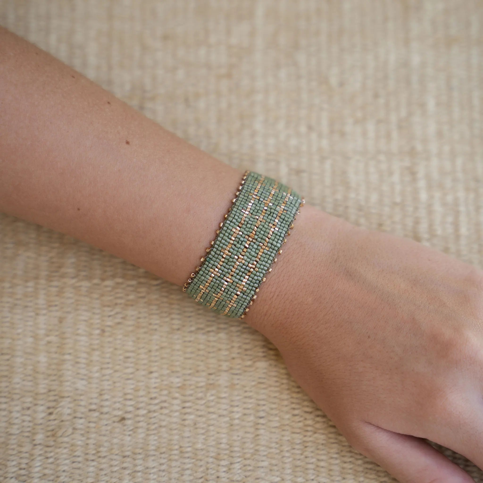 Bracelete Sikar em Miçanga
