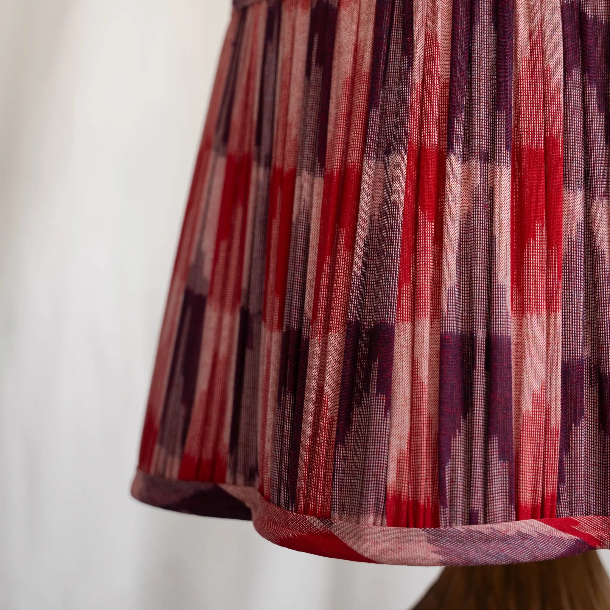 Cúpula para Abajur Ikat Scallop