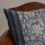Capa de Almofada Jodpur em Linho Block Print