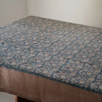 Toalha de Mesa Raja em Linho Block Print