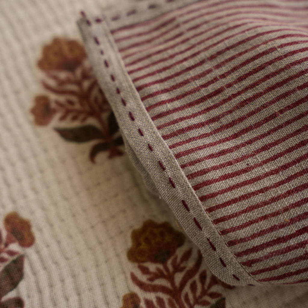 Guardanapo Massala em Linho Block Print