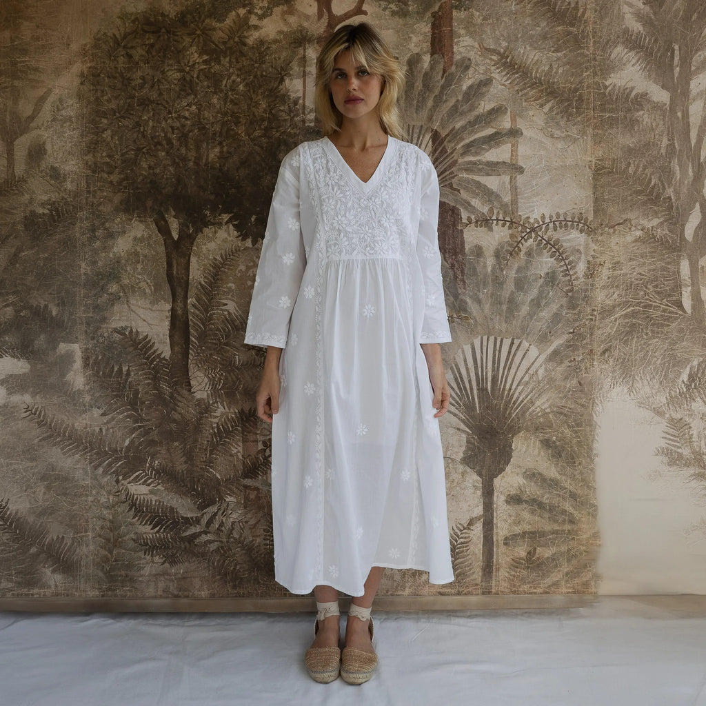 Vestido Manas em Algodão