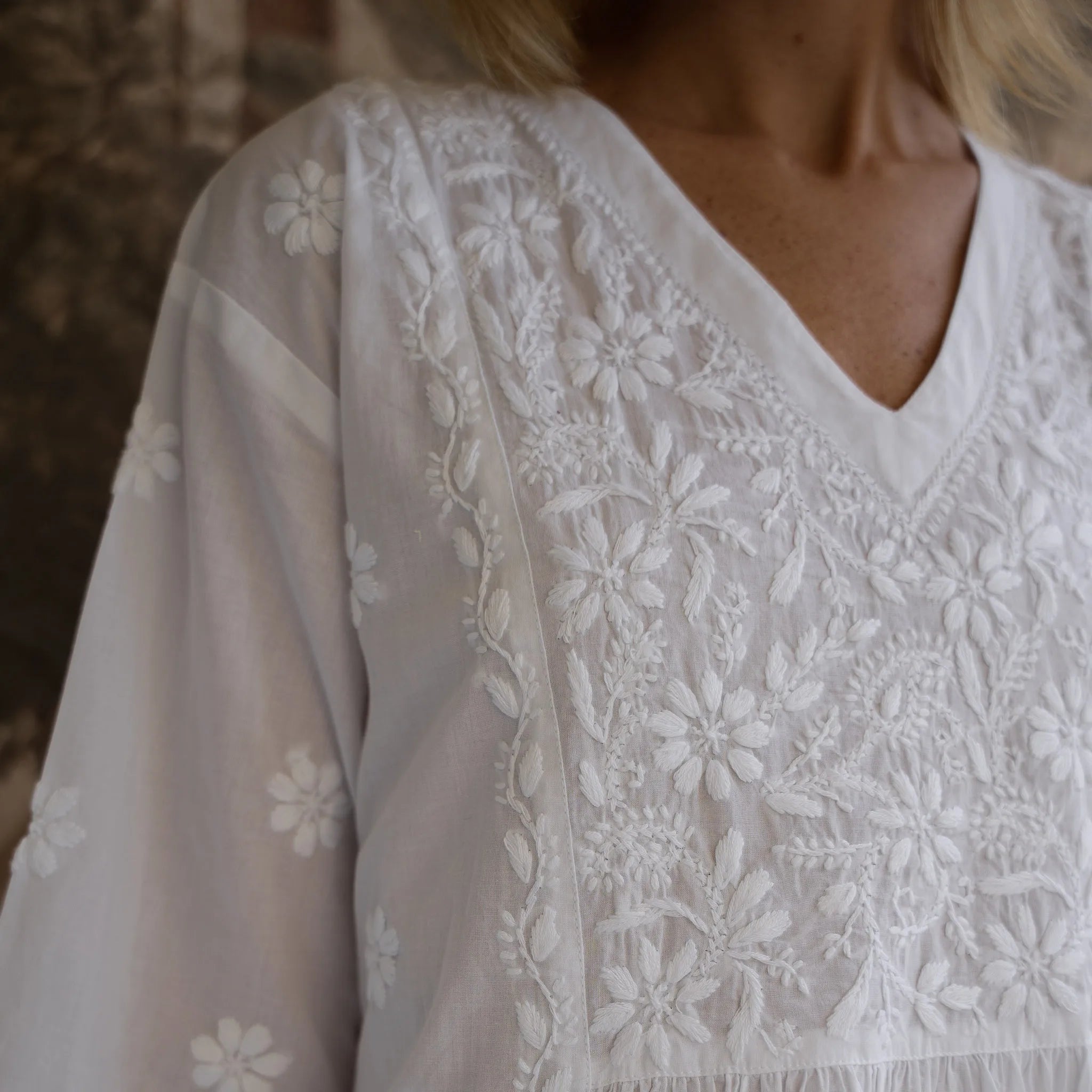Vestido Manas em Algodão