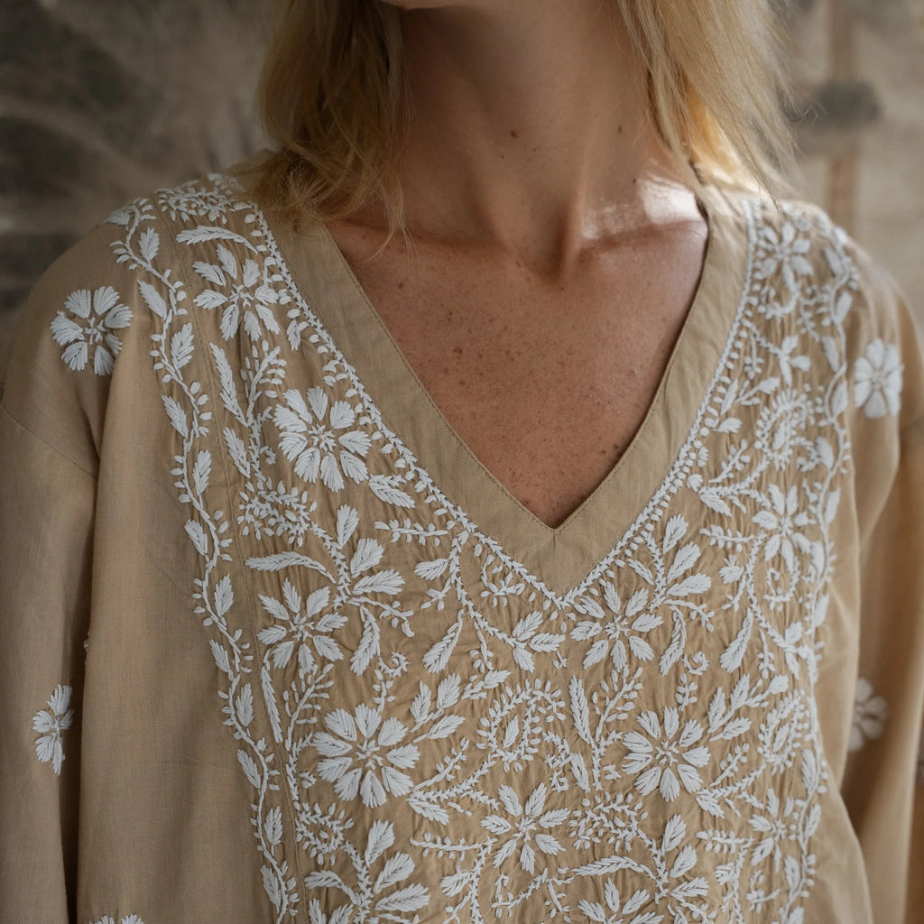 Vestido Manas em Algodão