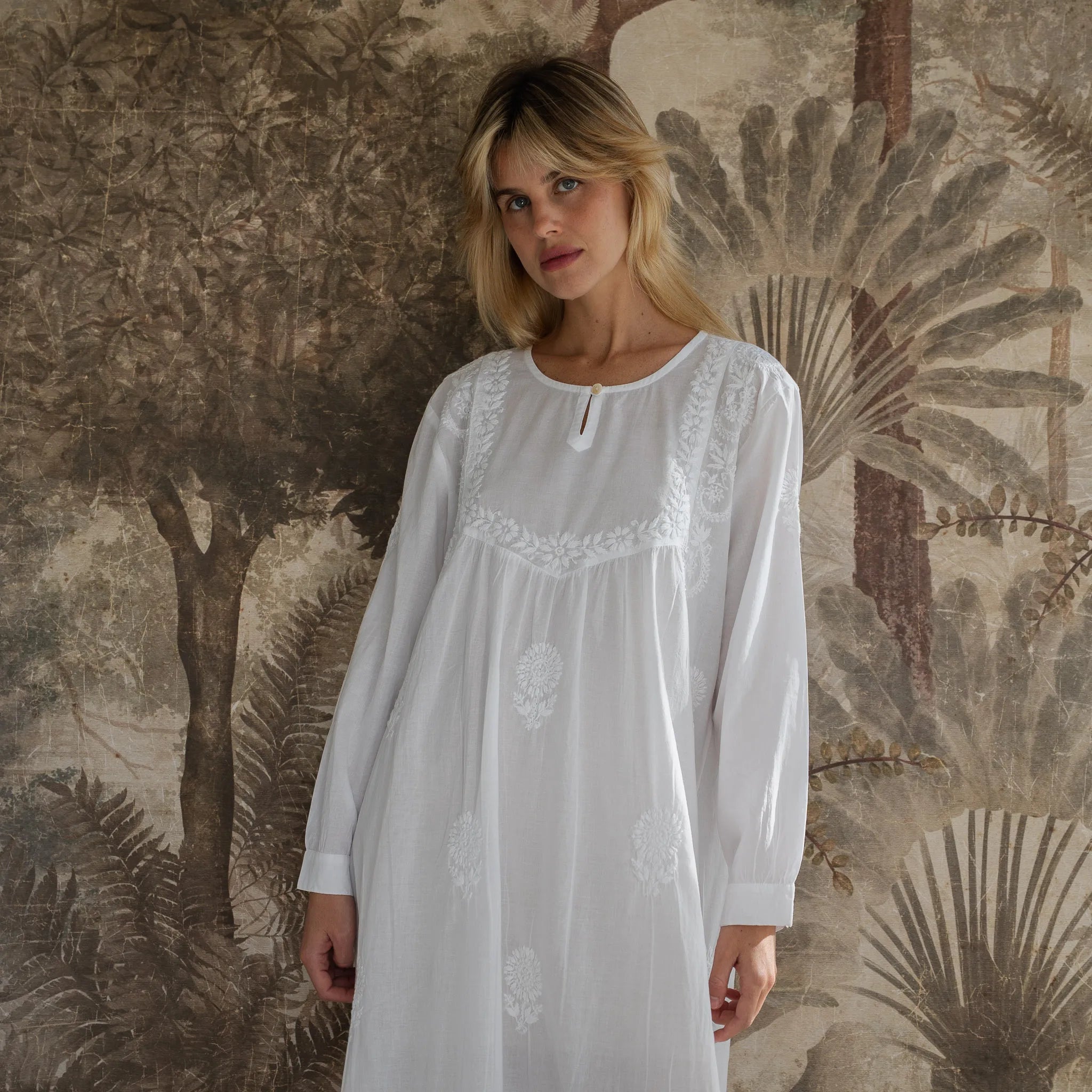 Vestido Prem em Algodão
