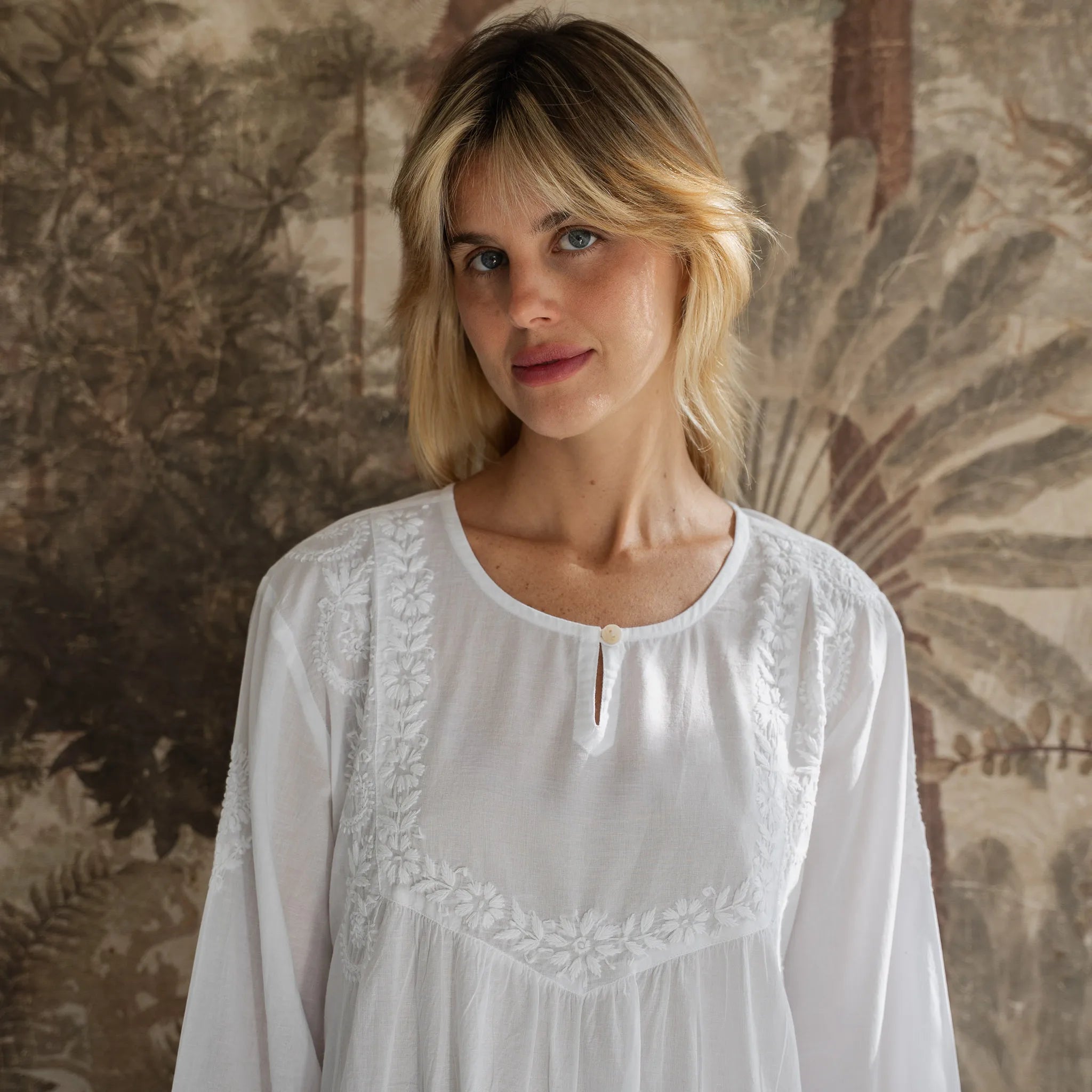Vestido Prem em Algodão