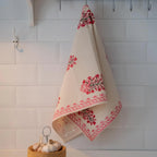 Toalha Para Lavabo Paisley em Algodão