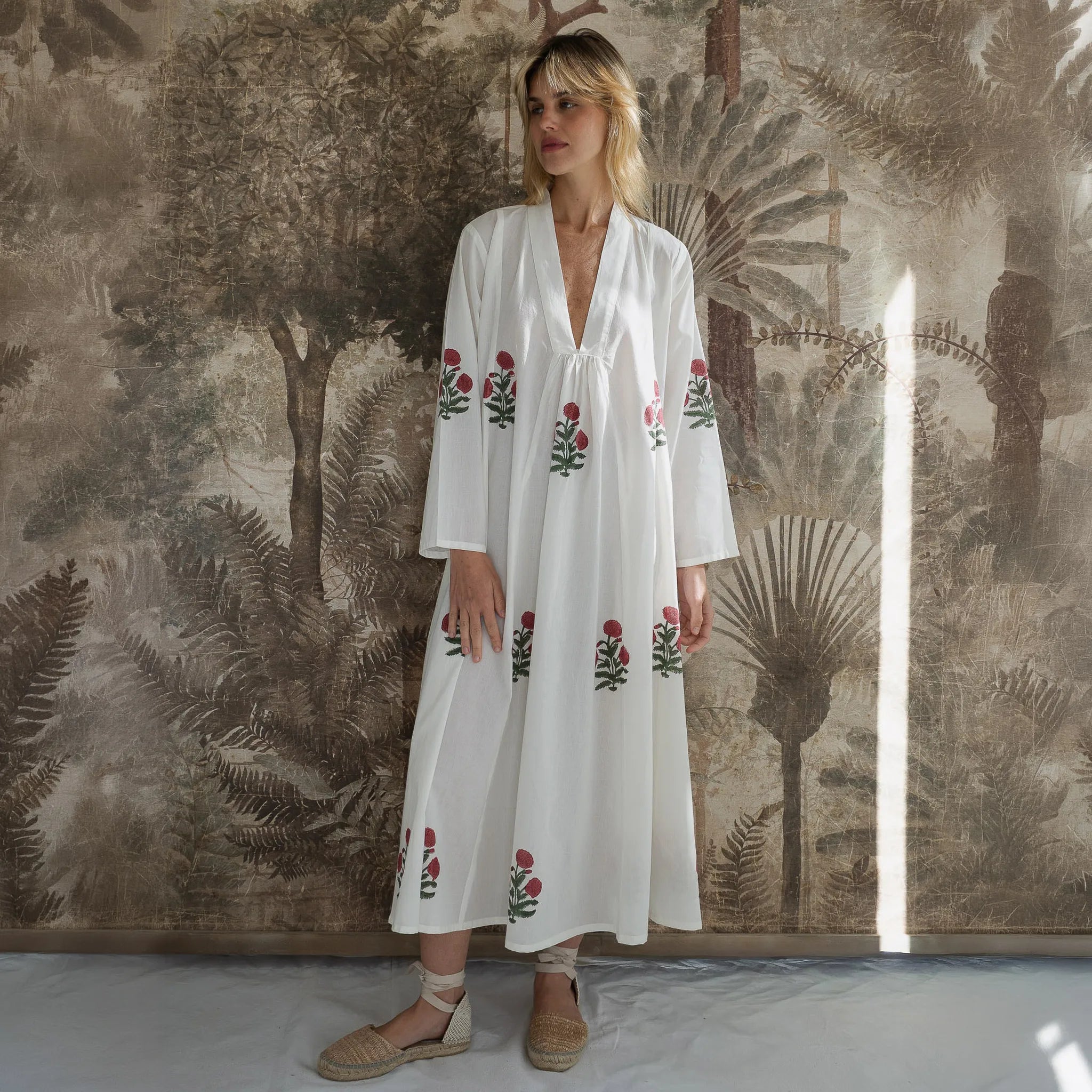 Vestido Poppy em Algodão